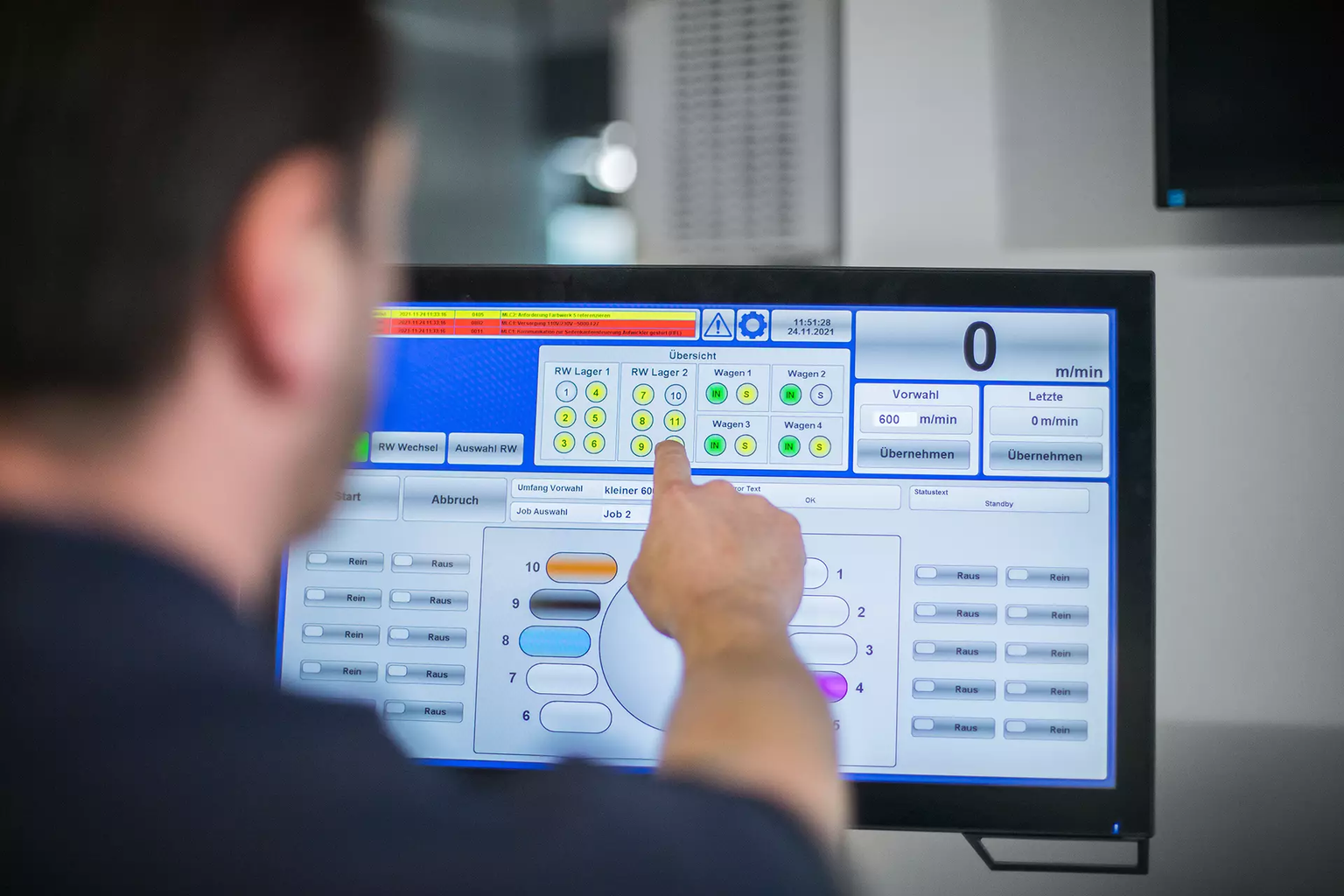 High user-friendliness due to intuitive touch interface.